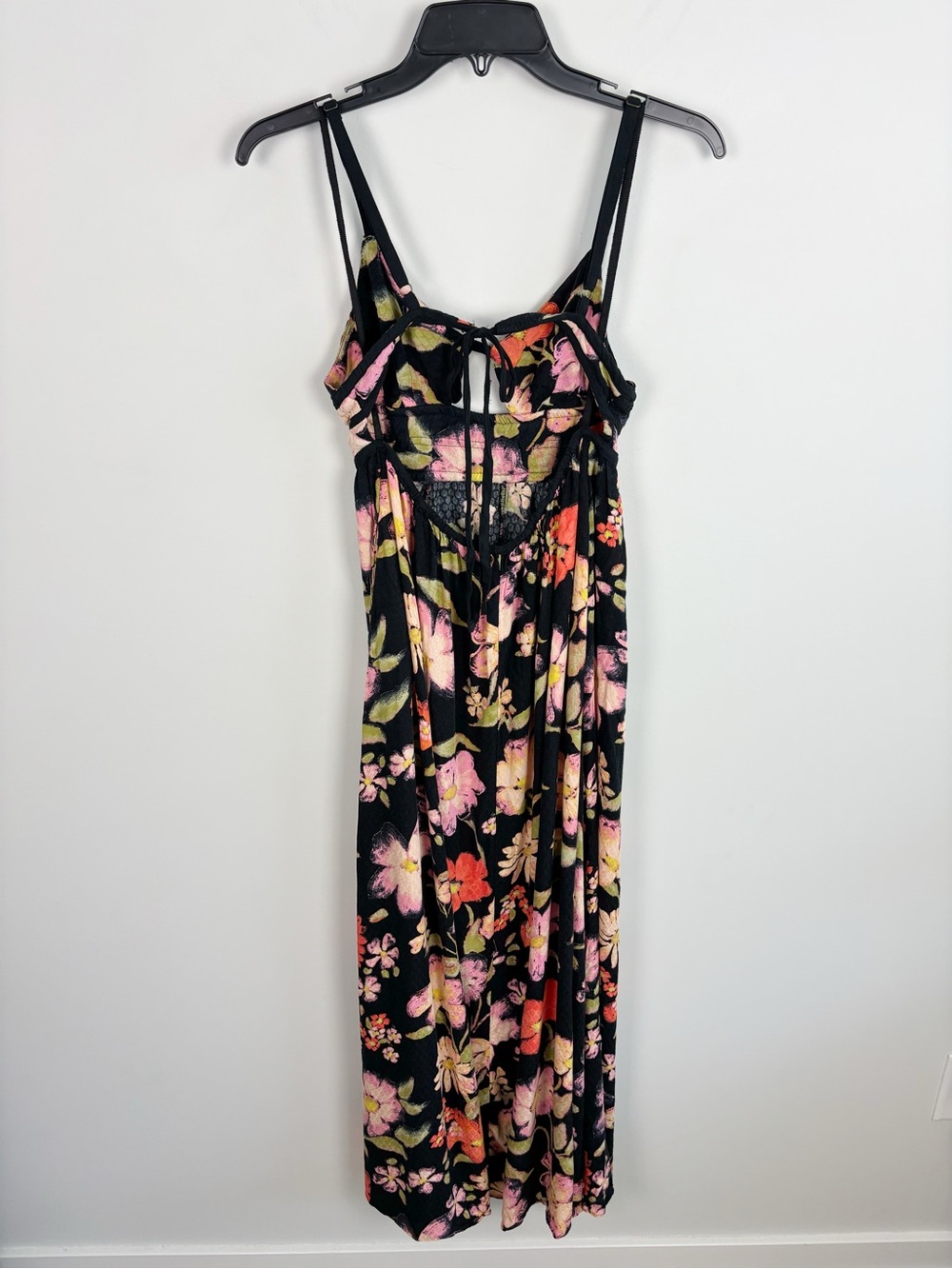 Free People Wisteria Maxi Dress in Dark Combo Size S - Picture 5 of 12